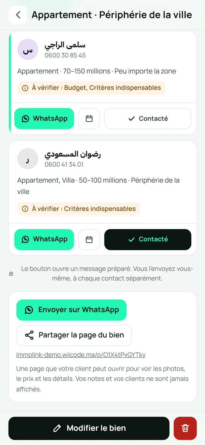 Know who you still need to contact